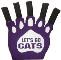 Foam Hands: 14 inch Paw with Extended Claws Foam Mitts